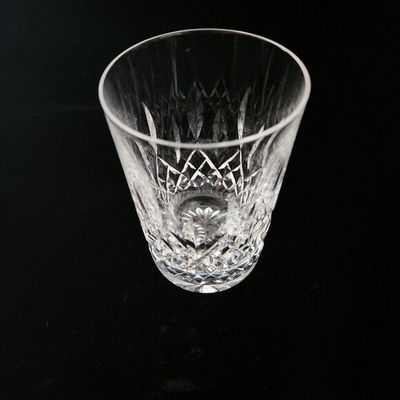 Waterford Crystal Lismore 10 ounce Tumbler Highball Water Rounded Flat Bottom - Picture 3 of 4